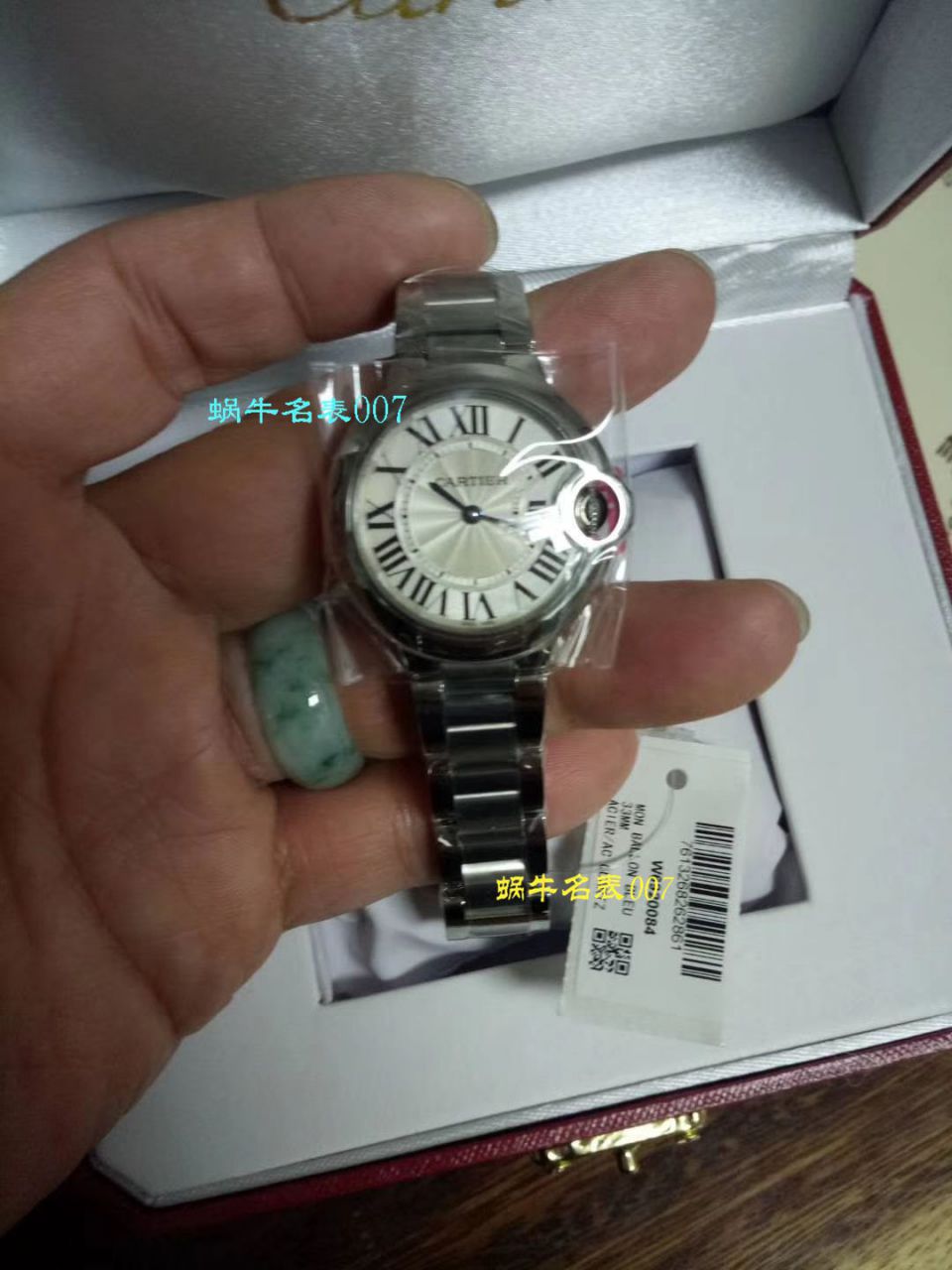   视频测评V6厂高卡地亚蓝气球系列W6920084女士33毫米石英腕表 / KAC080