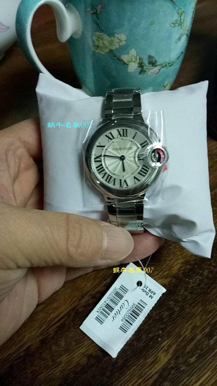   视频测评V6厂高卡地亚蓝气球系列W6920084女士33毫米石英腕表 / KAC080