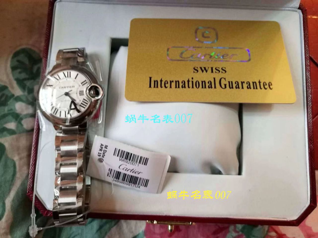   视频测评HBBV6厂高卡地亚 蓝气球系列W6920046/W6900556（36毫米）机械女表 / KDY029
