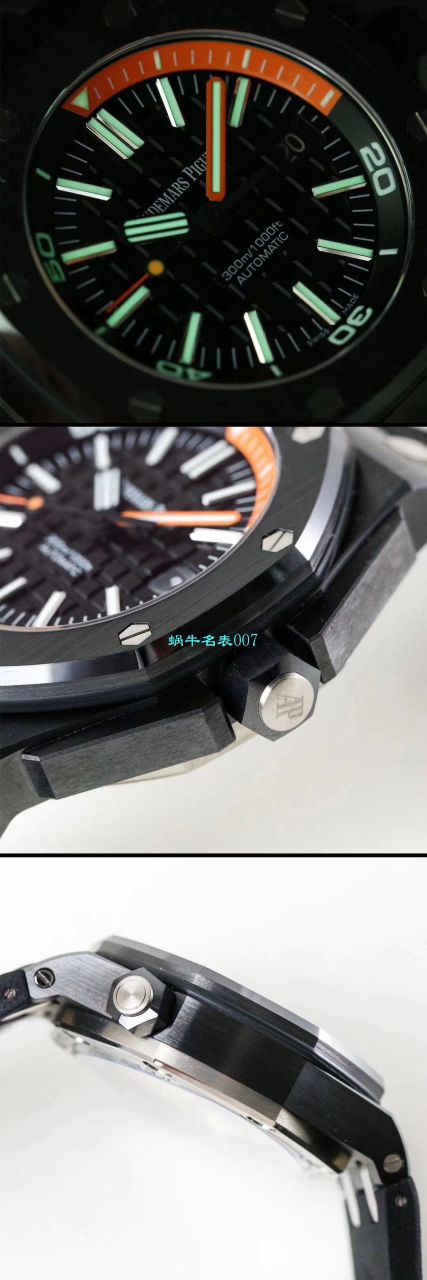 视频评测XF厂AP表  爱彼皇家橡树离岸型系列15707CE.OO.A002CA.01男表 / AP176