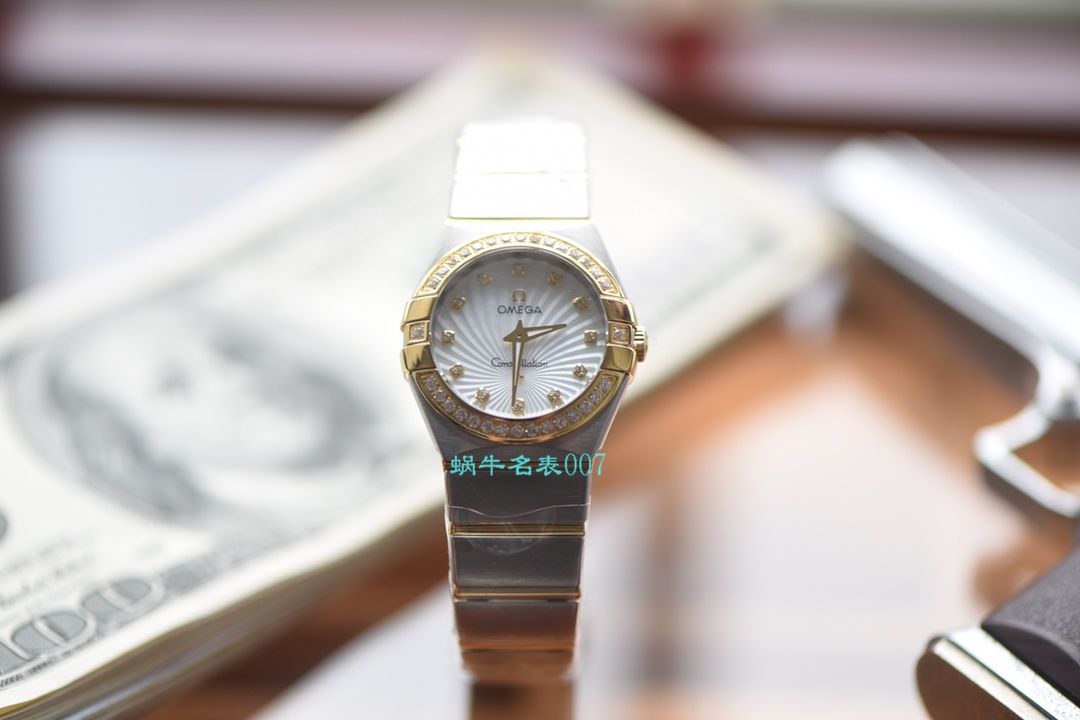 欧米茄星座系列123.10.27.60.57.001女士石英腕表（多面可选）视频评测SSS   / MAI310
