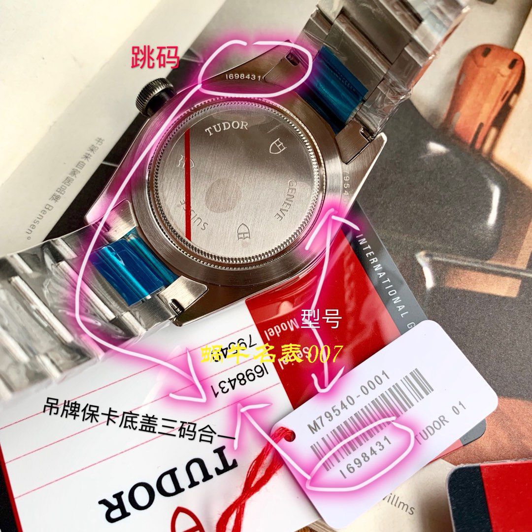   渠道原单  帝舵碧湾系列M79540-0004腕表 / DT037