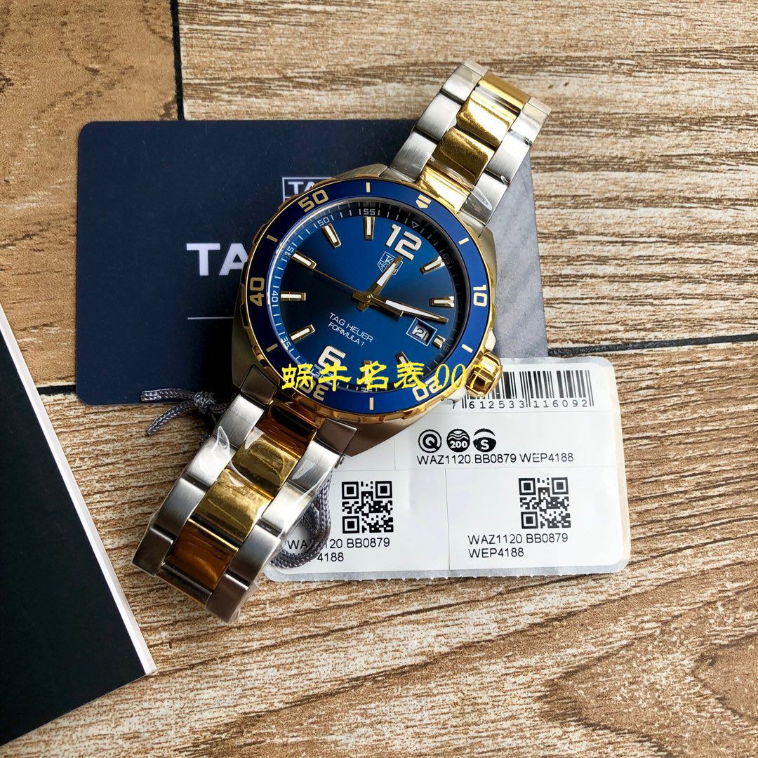   渠道原单  泰格豪雅F1系列WAZ1121.BB0879，WAZ1120.BB0879腕表 / TG076