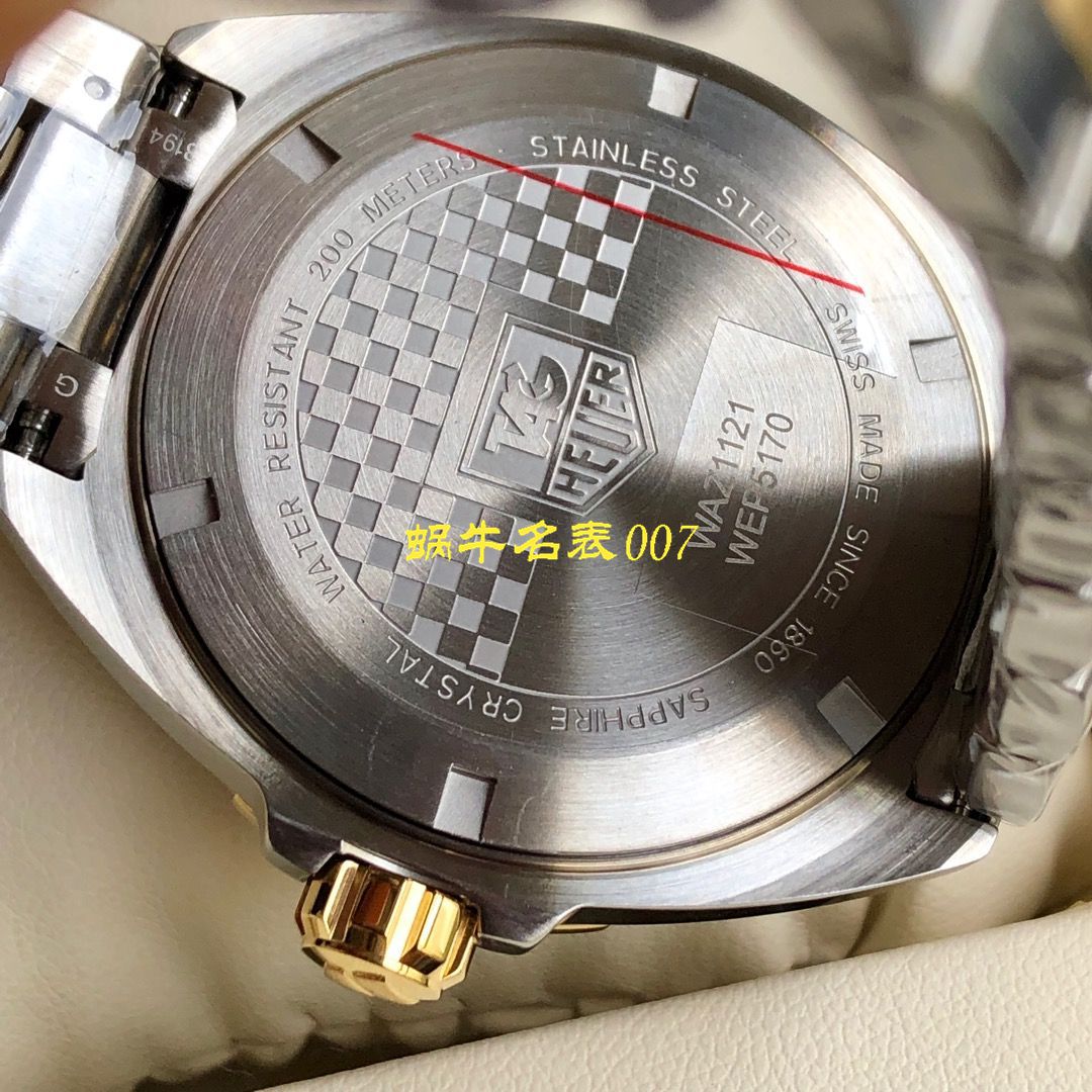   渠道原单  泰格豪雅F1系列WAZ1121.BB0879，WAZ1120.BB0879腕表 / TG076