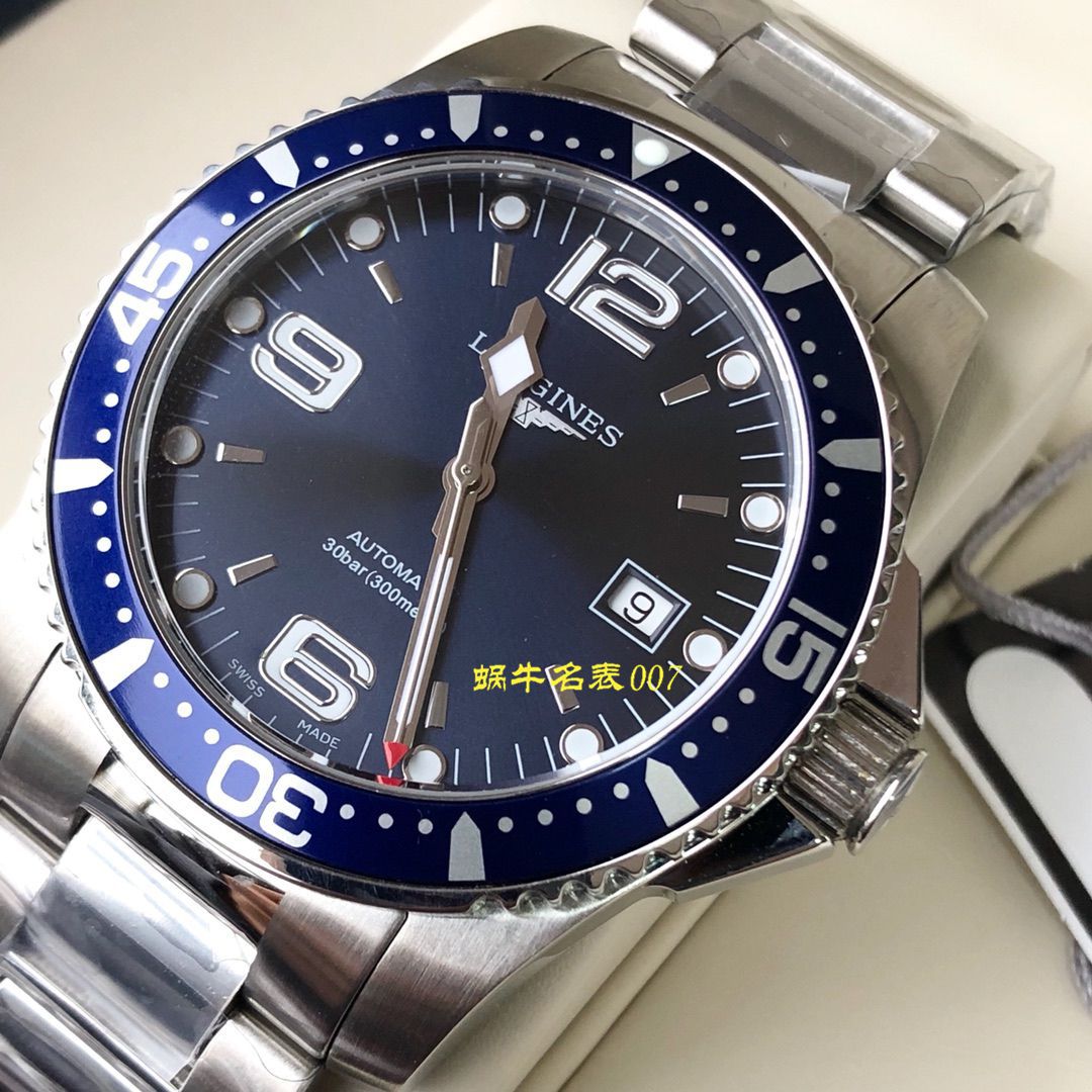   渠道原单  浪琴康卡斯潜水系列L3.742.4.96.6腕表 / L117
