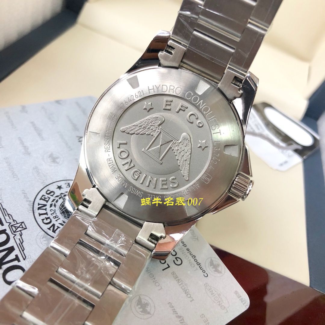   渠道原单Longines  浪琴康卡斯潜水系列L3.742.4.56.6腕表 / L116