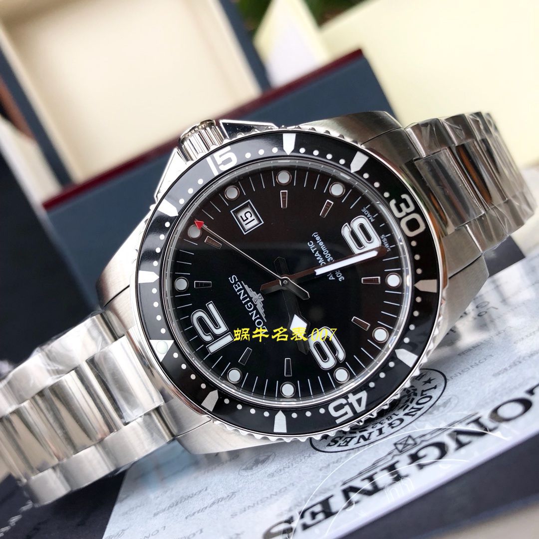   渠道原单Longines  浪琴康卡斯潜水系列L3.742.4.56.6腕表 / L116