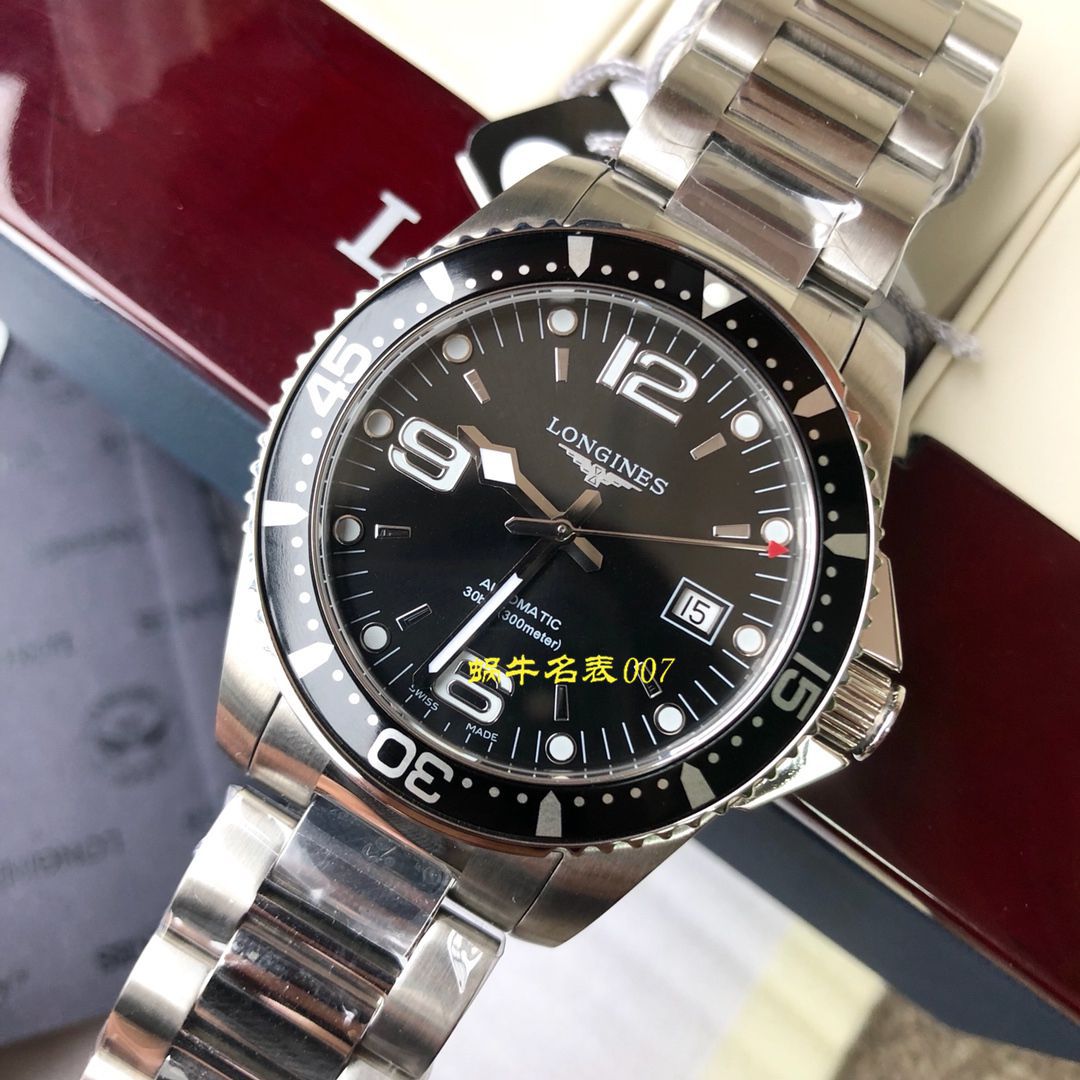   渠道原单Longines  浪琴康卡斯潜水系列L3.742.4.56.6腕表 / L116