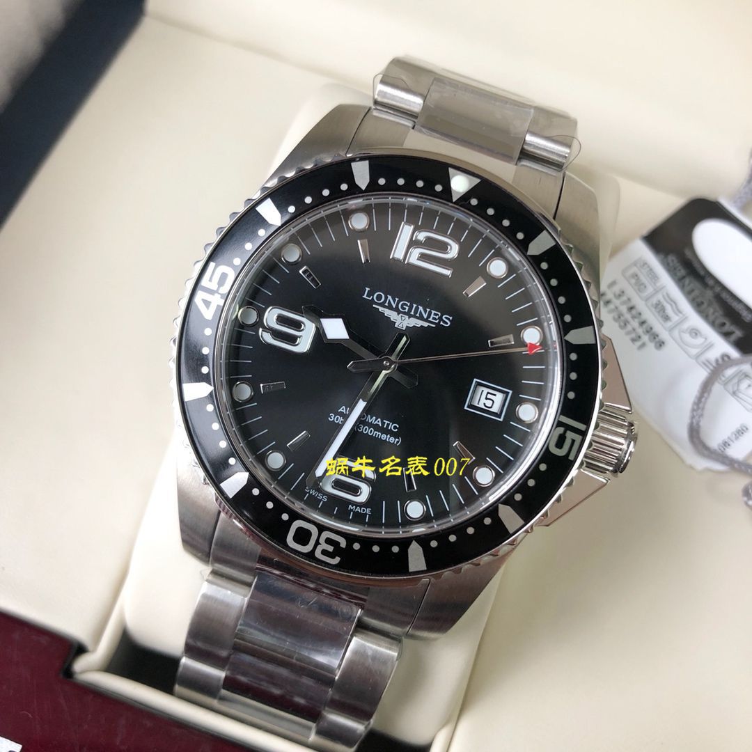   渠道原单Longines  浪琴康卡斯潜水系列L3.742.4.56.6腕表 / L116