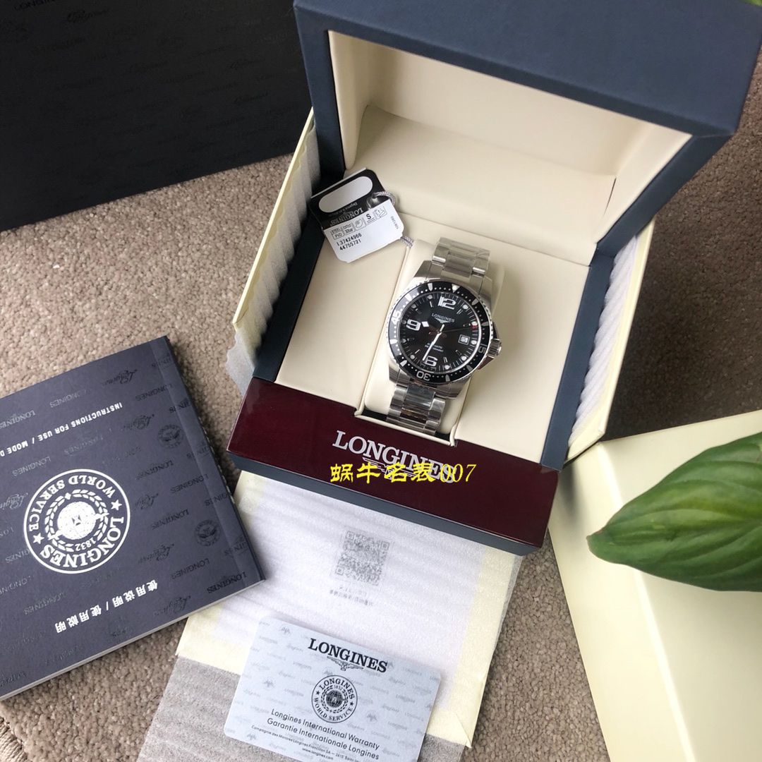   渠道原单Longines  浪琴康卡斯潜水系列L3.742.4.56.6腕表 / L116