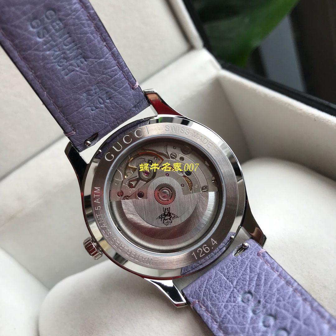   Gucci渠道原单  古驰G-TIMELESS系列YA1264112猫头，YA1264113灵蛇女士腕表 / GUCCIKK18