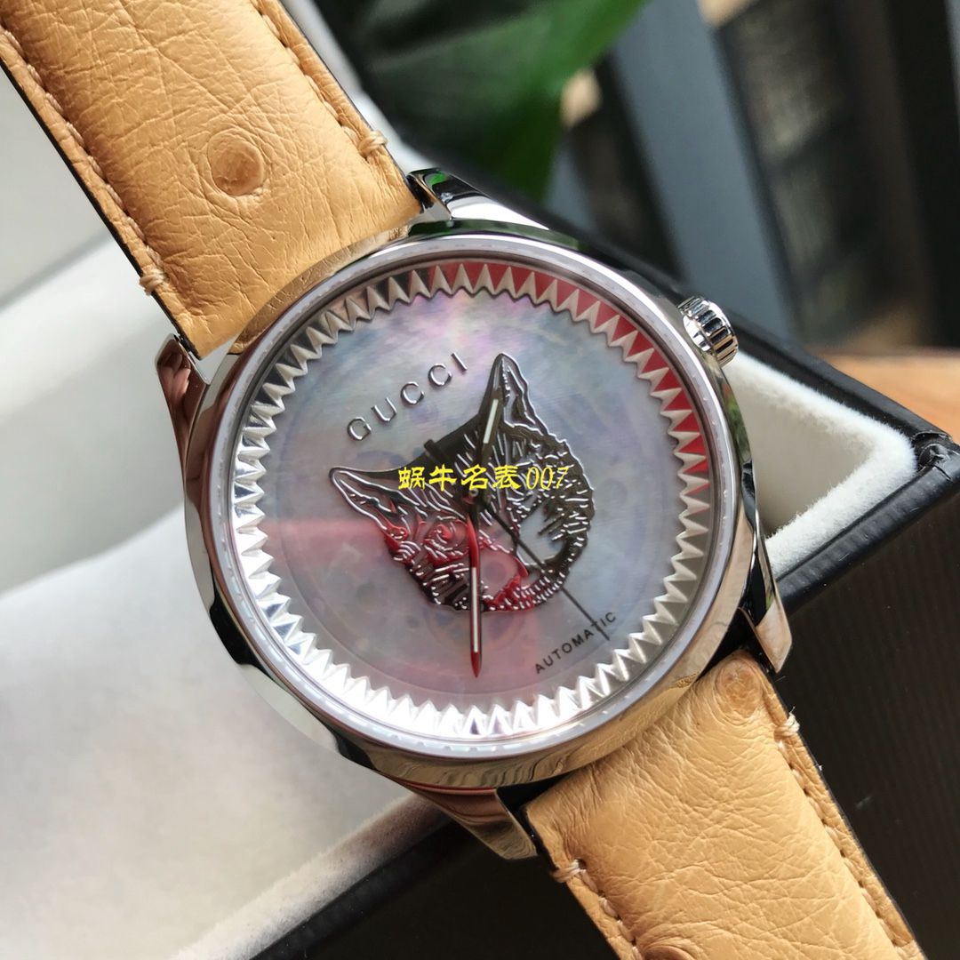   Gucci渠道原单  古驰G-TIMELESS系列YA1264112猫头，YA1264113灵蛇女士腕表 / GUCCIKK18