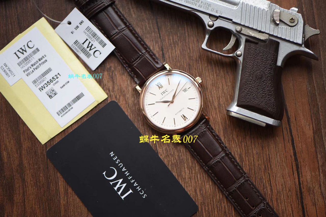 视频评测V7厂IWC表  万国表柏涛菲诺系列IW356504腕表 / WG387