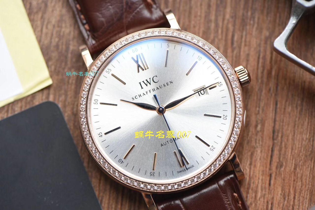 视频评测V7厂IWC表  万国表柏涛菲诺系列IW356515腕表 / WG393