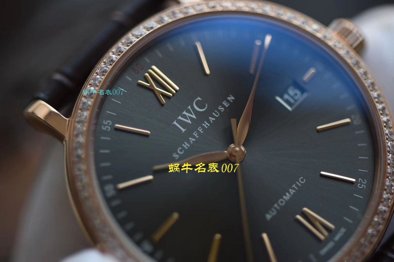 视频评测V7厂IWC表  万国表柏涛菲诺IW356516腕表 / WG396