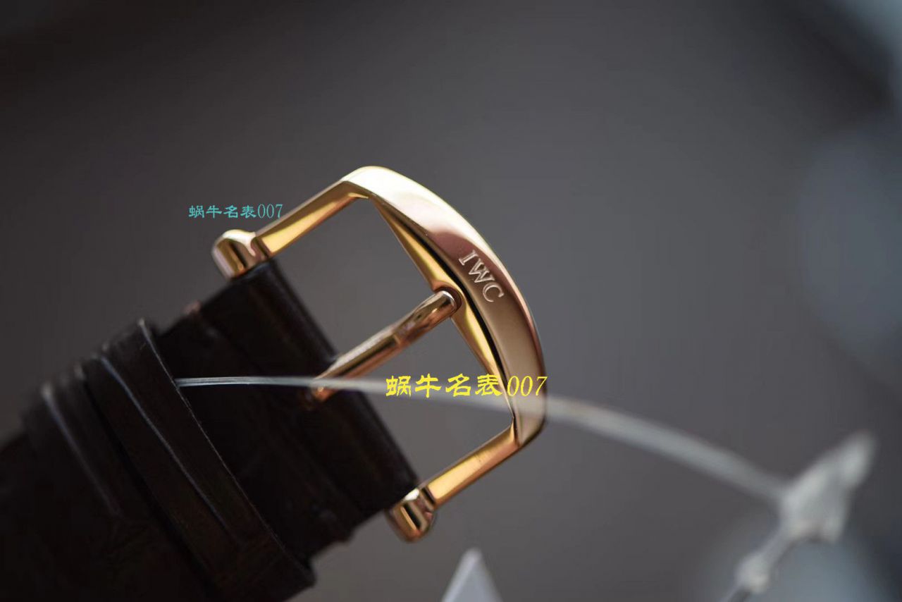视频评测V7厂IWC表  万国表柏涛菲诺IW356516腕表 / WG396