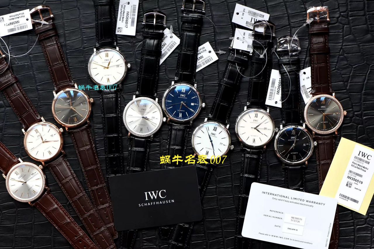 视频评测V7厂IWC  万国表柏涛菲诺系列IW356501腕表 / WG398