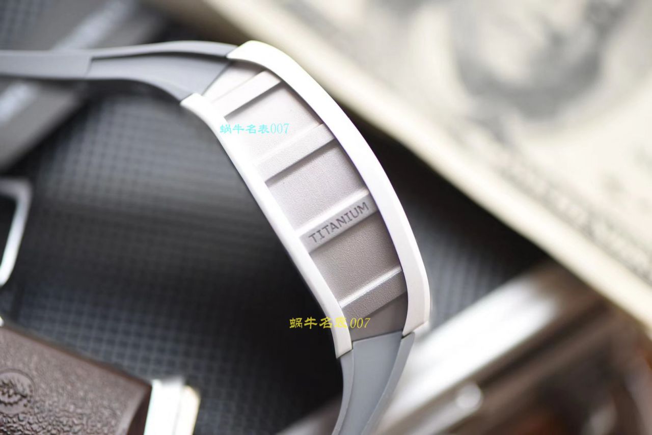 视频评测KV厂RICHARD MILLE  理查德米勒男士系列RM 011白面陶瓷限量款腕表 / KVRM01199