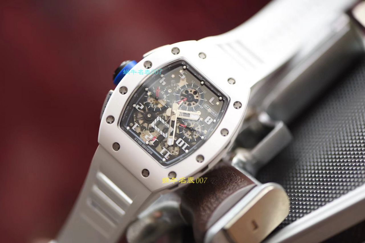 视频评测KV厂RICHARD MILLE  理查德米勒男士系列RM 011白面陶瓷限量款腕表 / KVRM01199