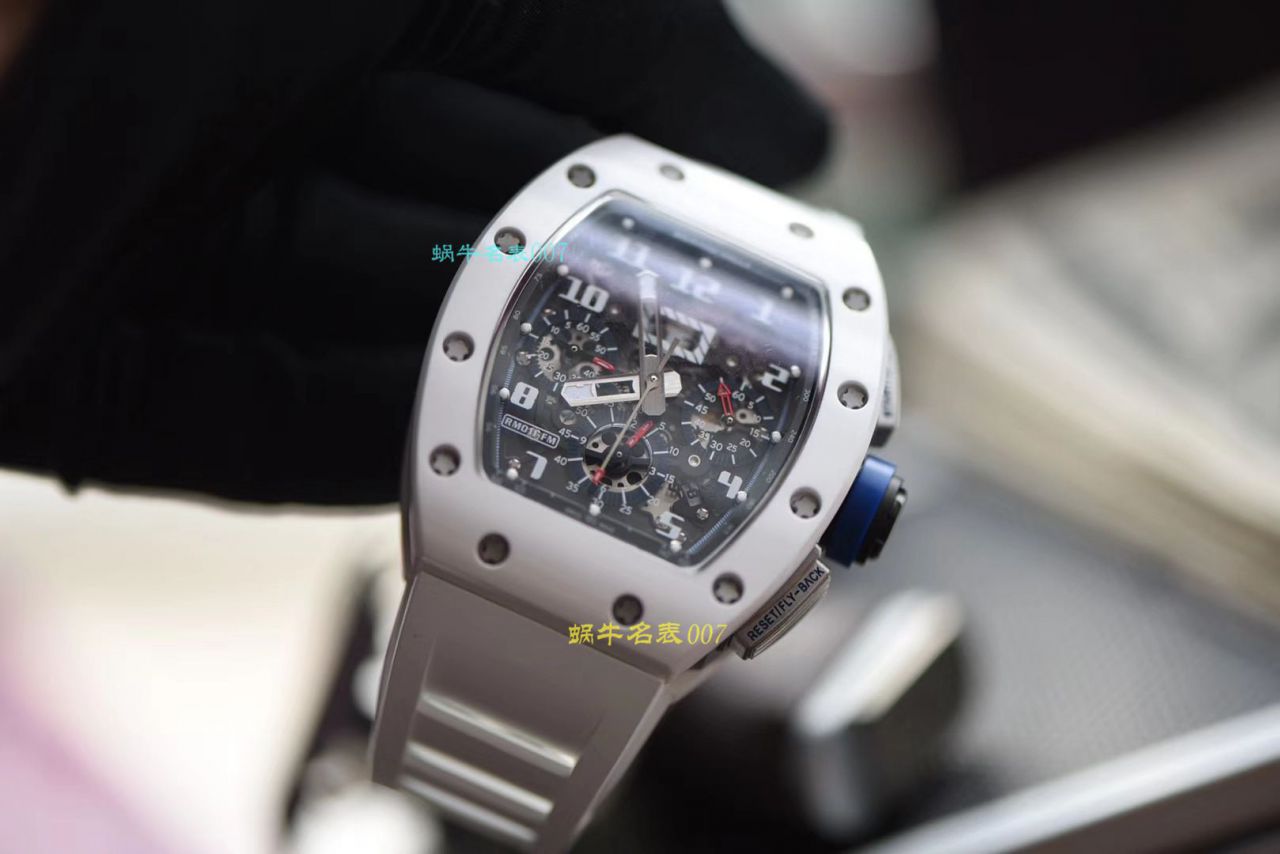 视频评测KV厂RICHARD MILLE  理查德米勒男士系列RM 011白面陶瓷限量款腕表 / KVRM01199
