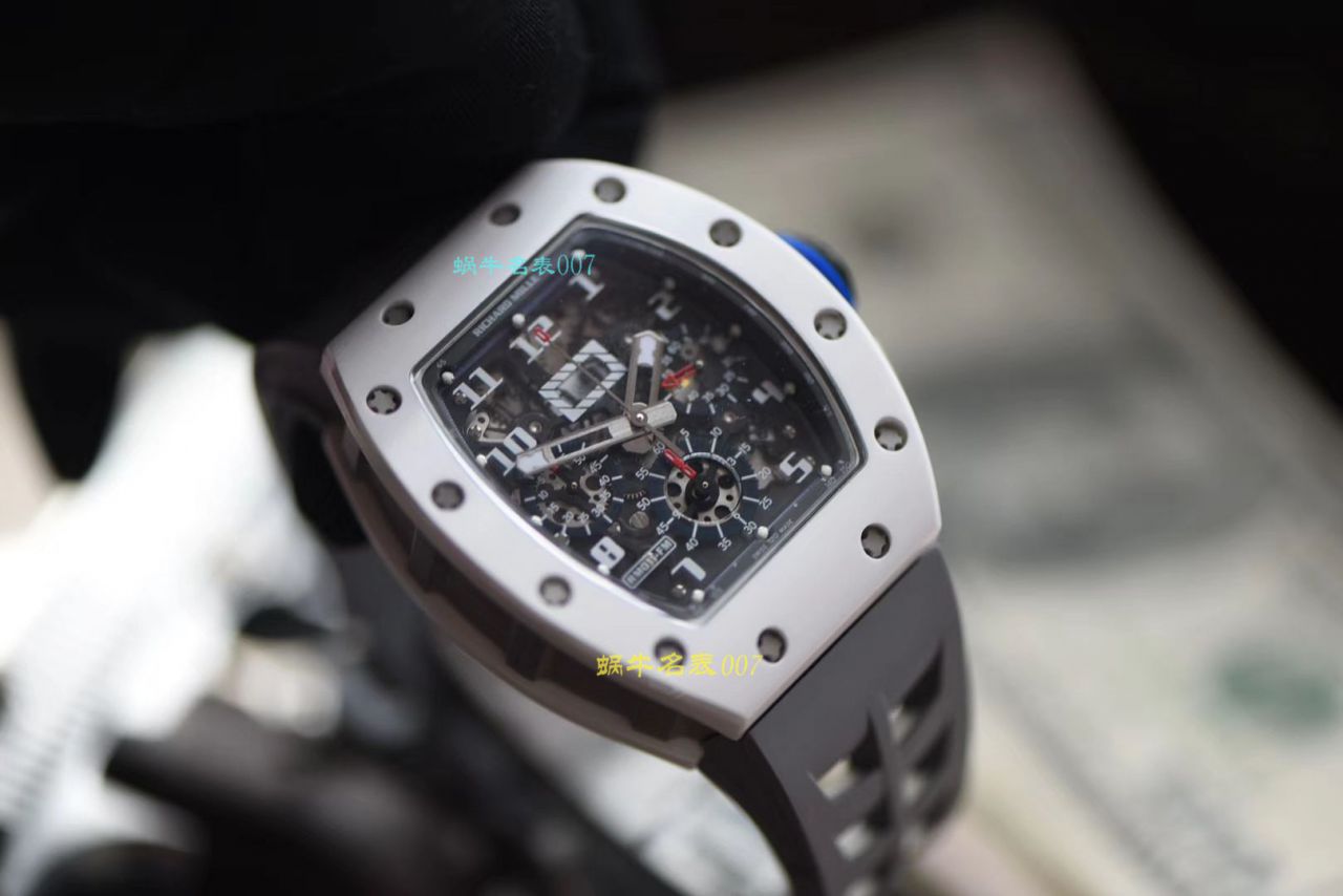 视频评测KV厂RICHARD MILLE  理查德米勒男士系列RM 011白面陶瓷限量款腕表 / KVRM01199