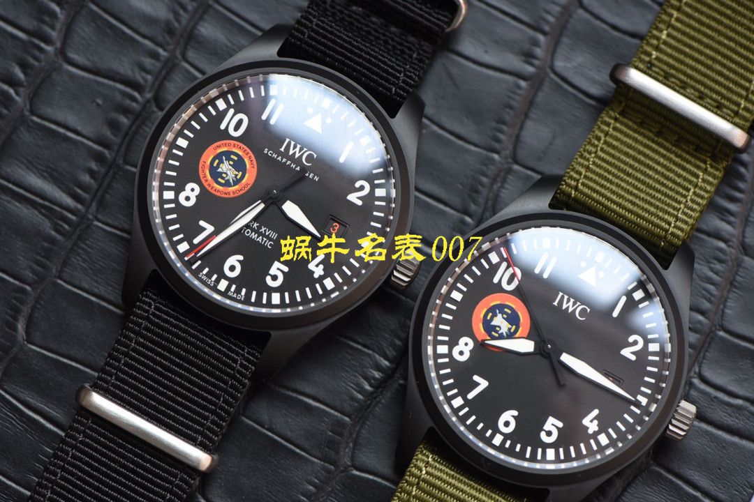   M+万国  IWC萬 國 IW32409 TOPGUN SFTI 海軍空戰部隊飛行員特別紀念腕錶 / M379