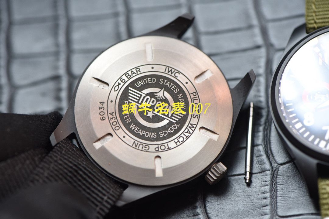   M+万国  IWC萬 國 IW32409 TOPGUN SFTI 海軍空戰部隊飛行員特別紀念腕錶 / M379