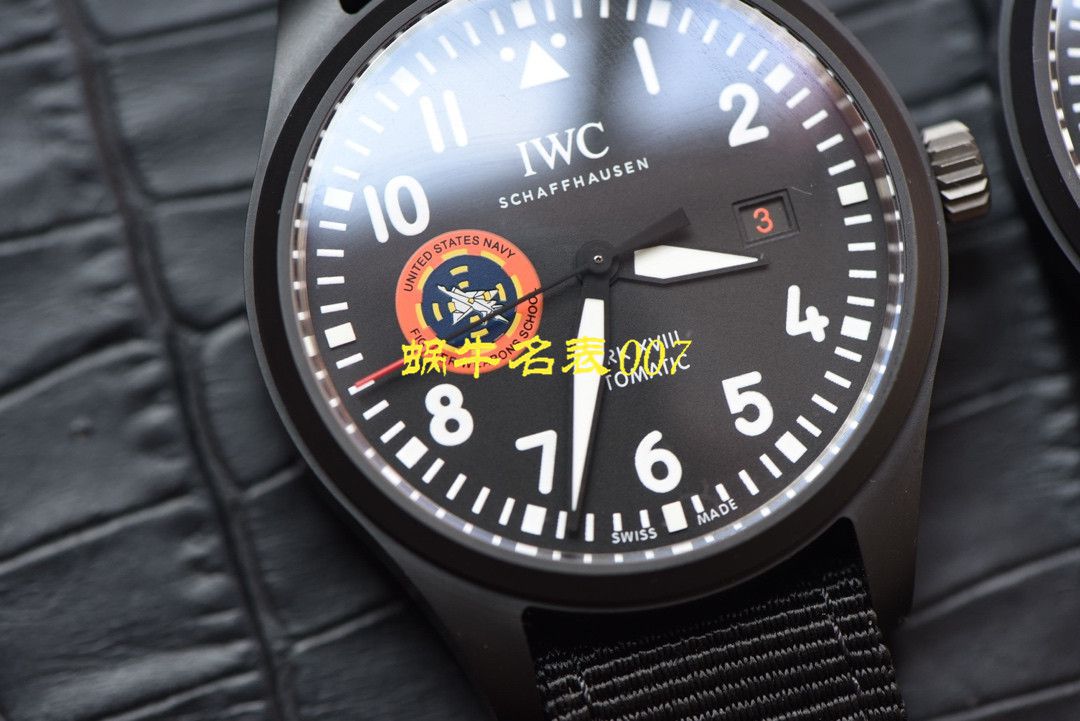   M+万国  IWC萬 國 IW32409 TOPGUN SFTI 海軍空戰部隊飛行員特別紀念腕錶 / M379