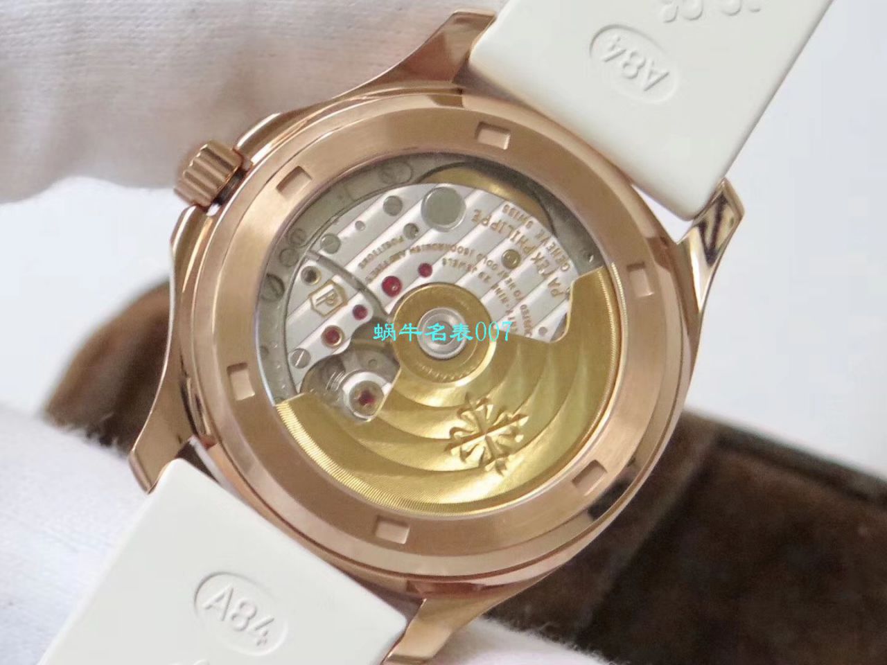 PATEK PHILIPPE百达翡丽AQUANAUT系列5068R-010腕表  PPF 百达翡丽鹦鹉螺女表   / BD263