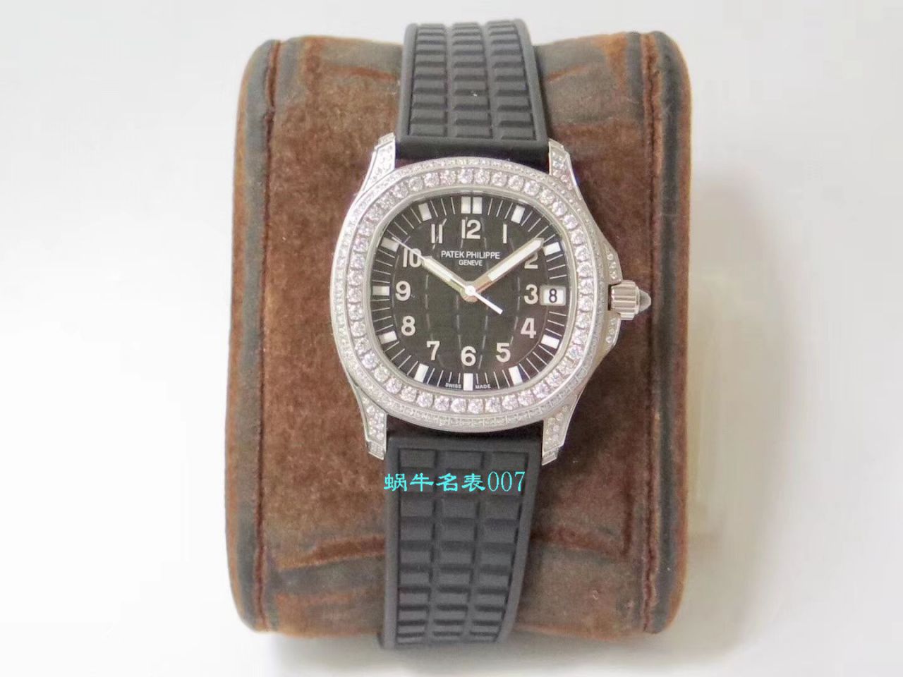   PPF厂PATEK PHILIPPE表  百达翡丽AQUANAUT5069G-001 白金女士腕表 / BD230