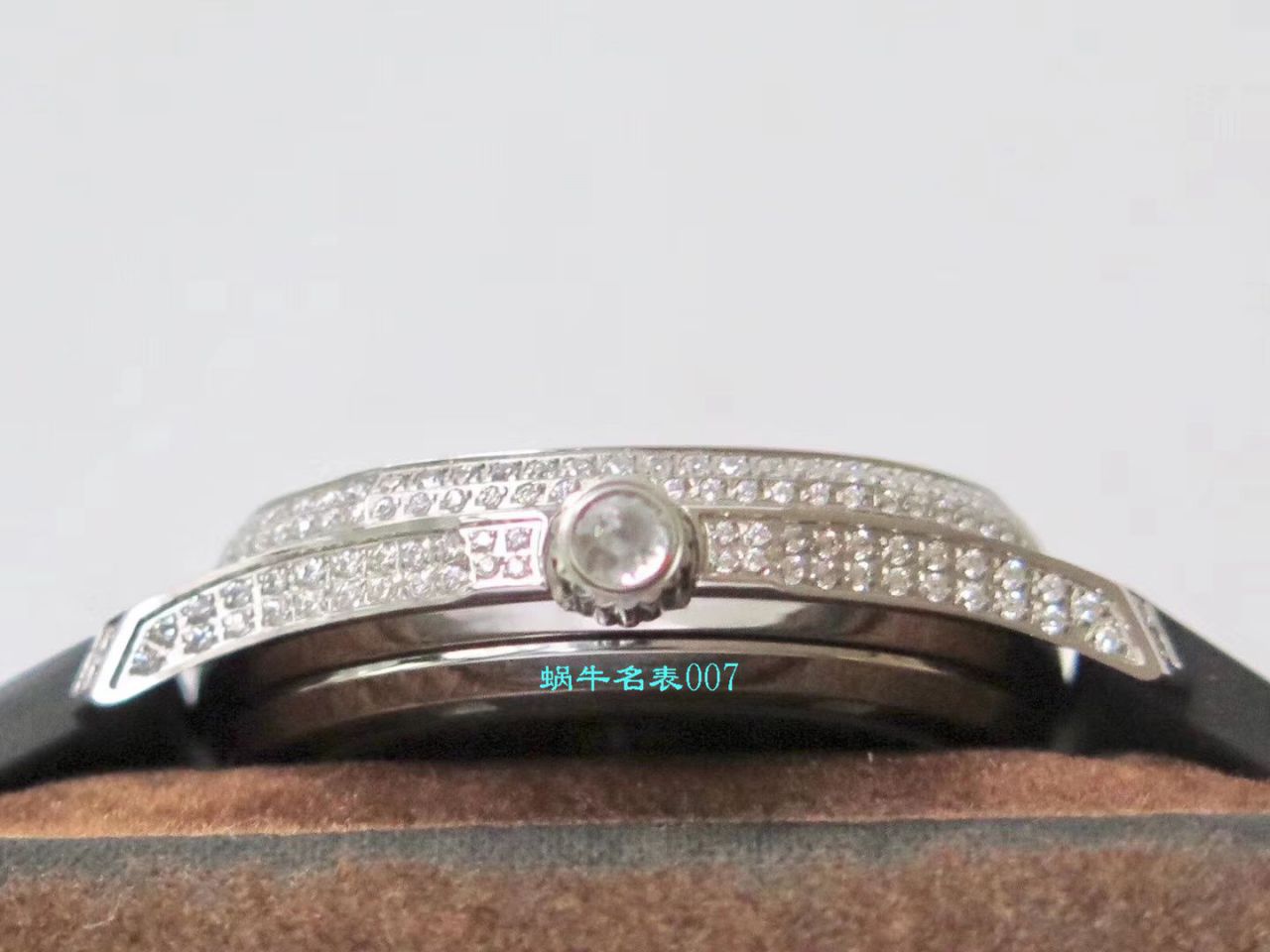   PPF厂PATEK PHILIPPE表  百达翡丽AQUANAUT5069G-001 白金女士腕表 / BD230