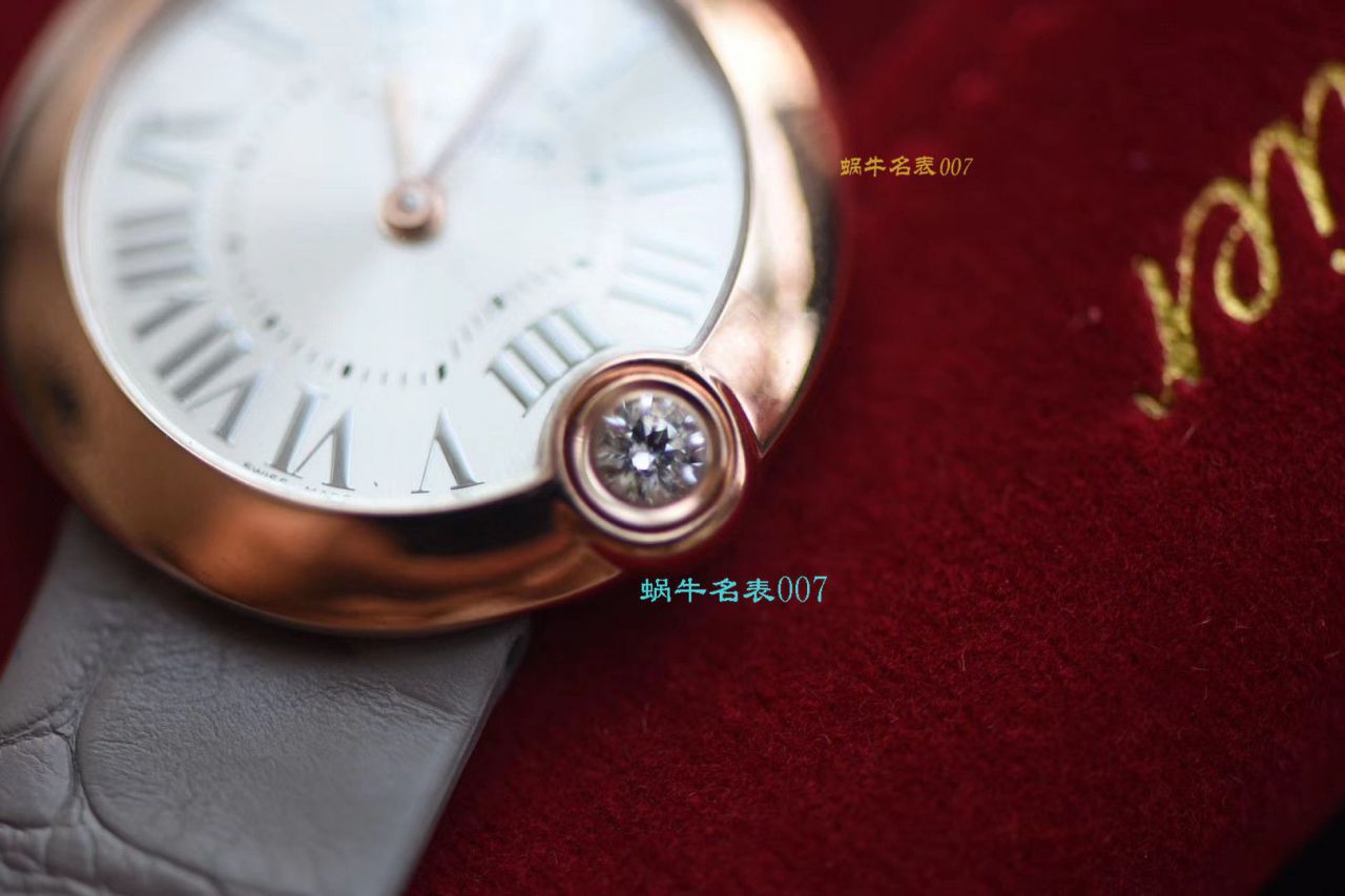   台湾厂白气球女表  卡地亚BALLON BLANC DE CARTIER系列WJBL0008腕表 / K229