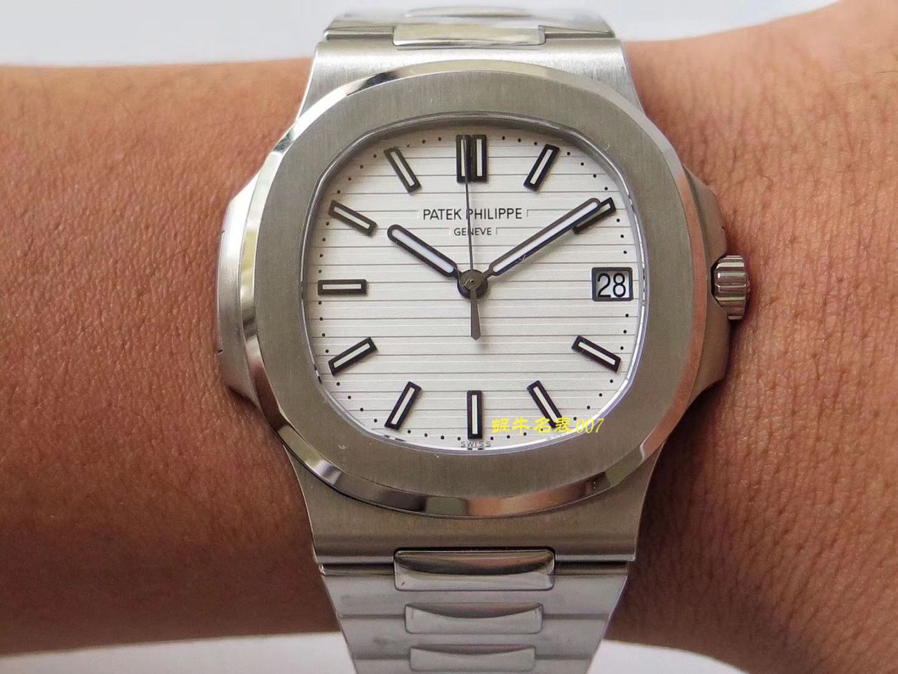 视频评测PPF厂Patek Philippe表  百达翡丽Nautilus鹦鹉螺运动系列5711/1A-011 / BD276