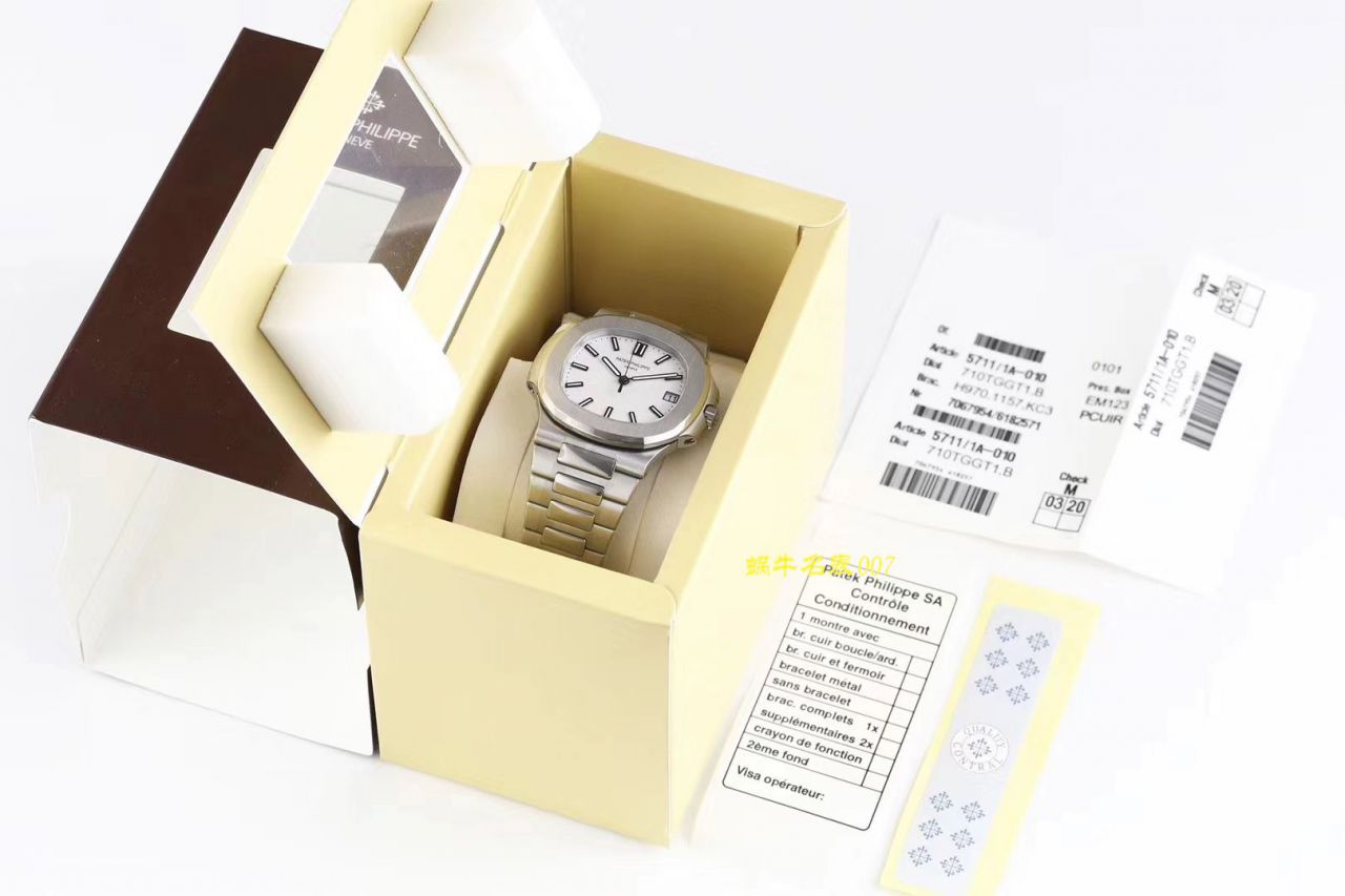 视频评测PPF厂Patek Philippe表  百达翡丽Nautilus鹦鹉螺运动系列5711/1A-011 / BD276