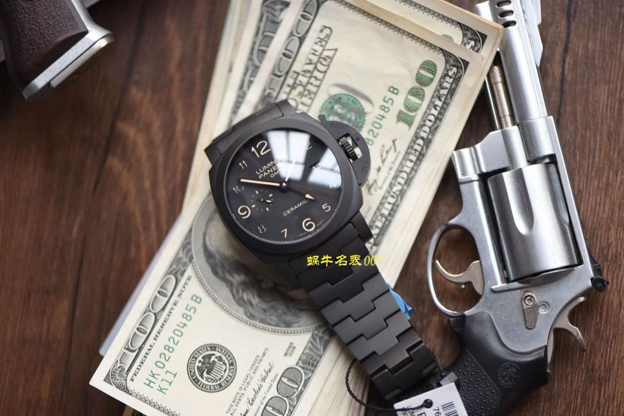   VS厂Panerai  沛纳海全陶瓷PAM00438全陶瓷V3版本加强版黑机 / VS438V3