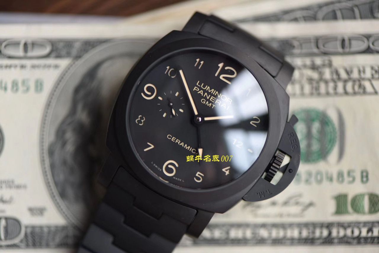   VS厂Panerai  沛纳海全陶瓷PAM00438全陶瓷V3版本加强版黑机 / VS438V3