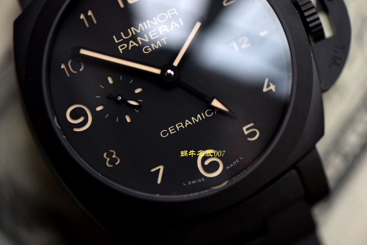   VS厂Panerai  沛纳海全陶瓷PAM00438全陶瓷V3版本加强版黑机 / VS438V3