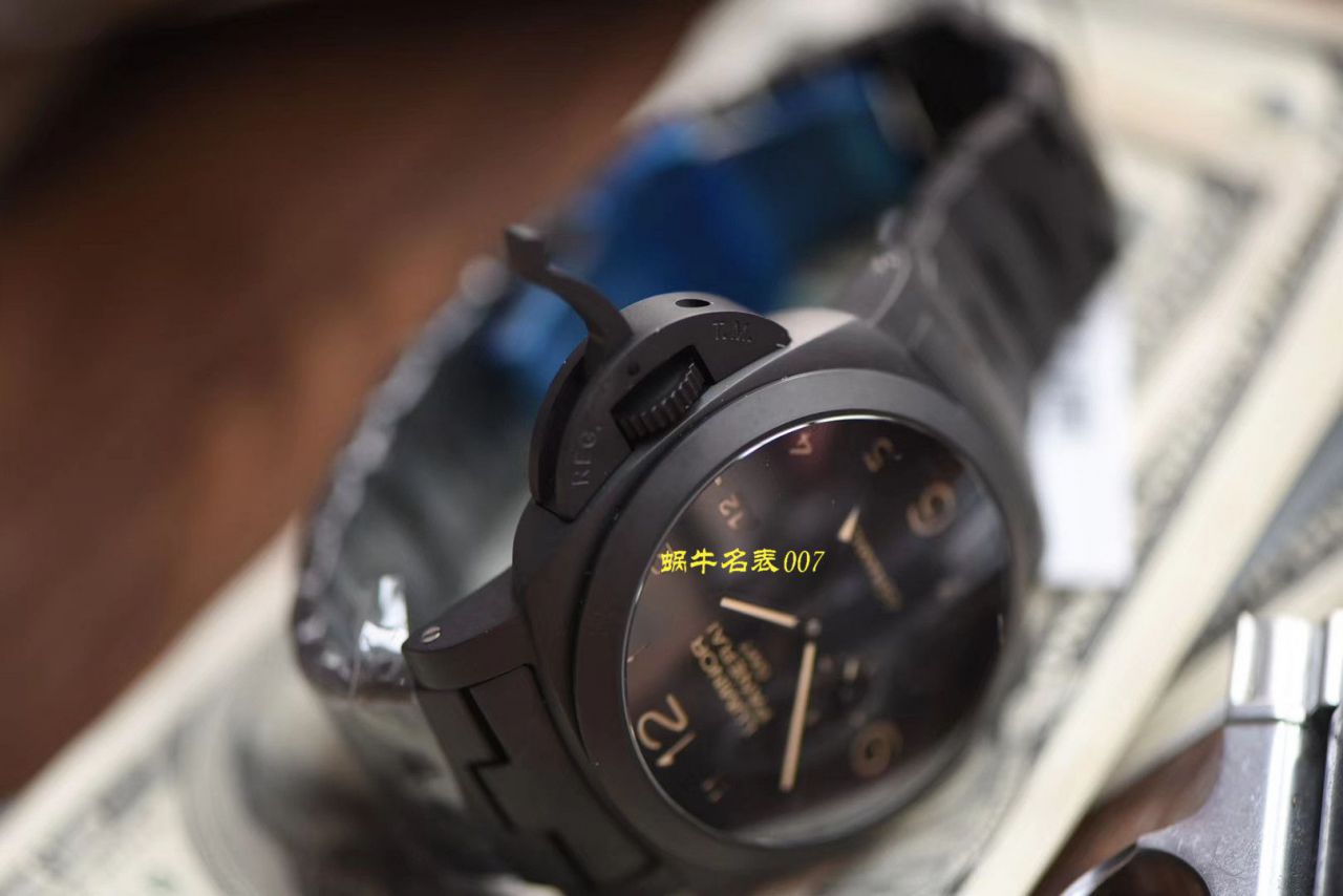   VS厂Panerai  沛纳海全陶瓷PAM00438全陶瓷V3版本加强版黑机 / VS438V3
