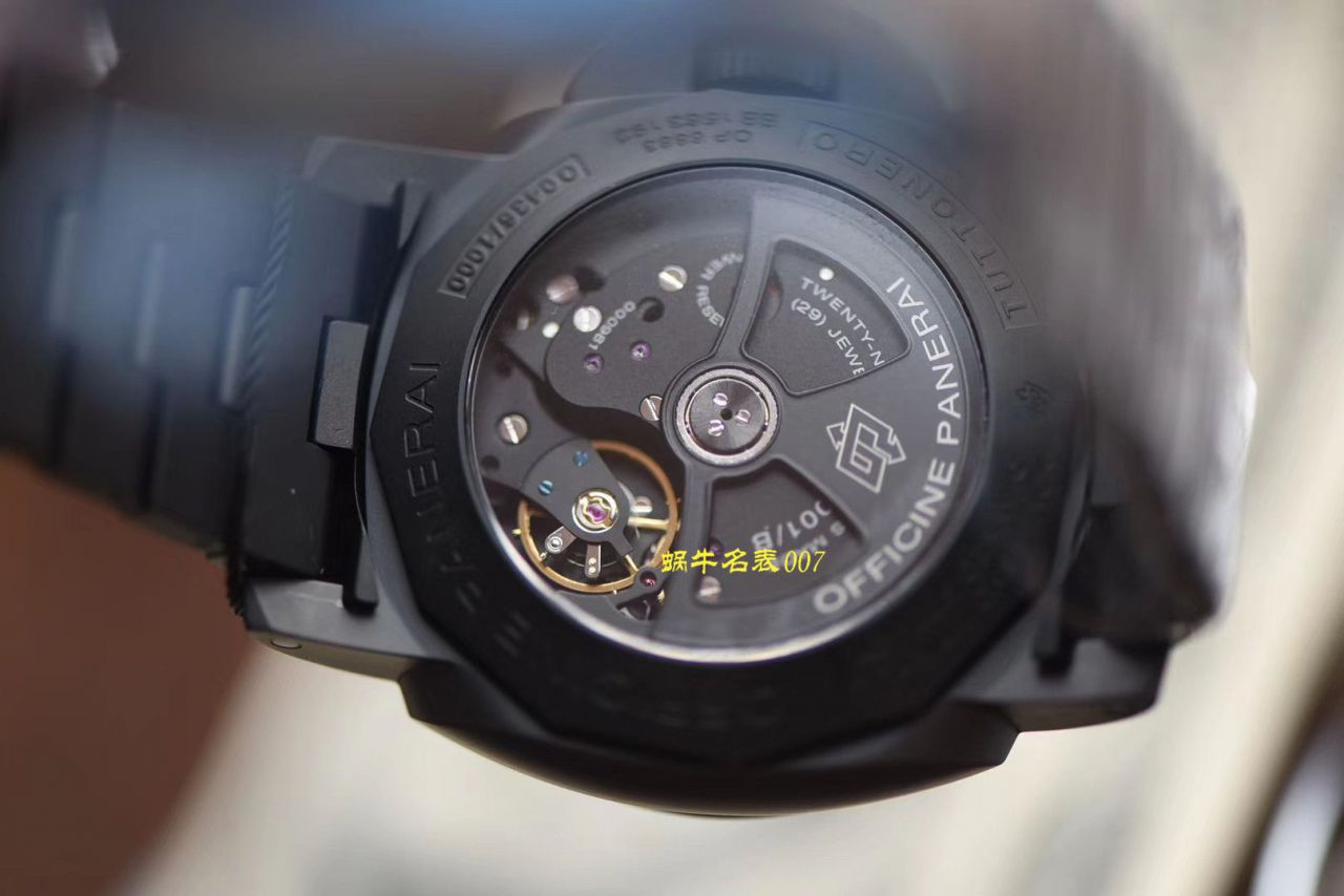   VS厂Panerai  沛纳海全陶瓷PAM00438全陶瓷V3版本加强版黑机 / VS438V3