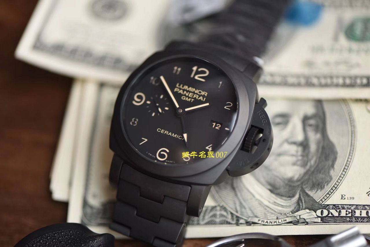   VS厂Panerai  沛纳海全陶瓷PAM00438全陶瓷V3版本加强版黑机 / VS438V3