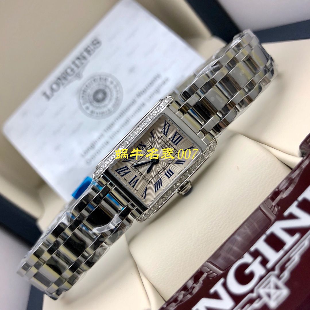   浪琴渠道原单女士表  浪琴L5.258.0.71.6真钻系列黛绰维纳系列腕表（Longines DolceVita） / L119