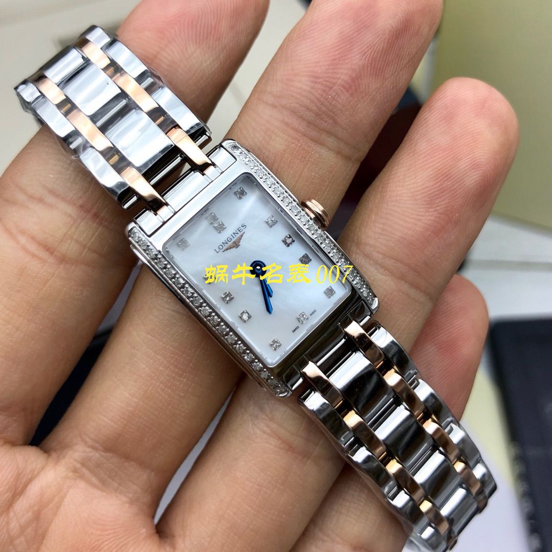   浪琴渠道原单女士表  浪琴L5.258.0.71.6真钻系列黛绰维纳系列腕表（Longines DolceVita） / L119