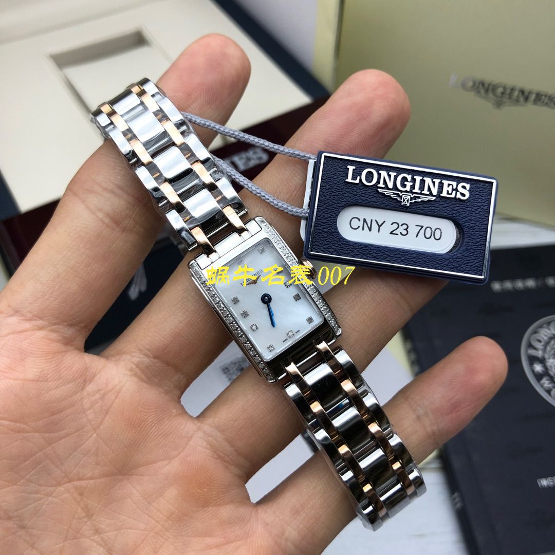   浪琴渠道原单女士表  浪琴L5.258.0.71.6真钻系列黛绰维纳系列腕表（Longines DolceVita） / L119