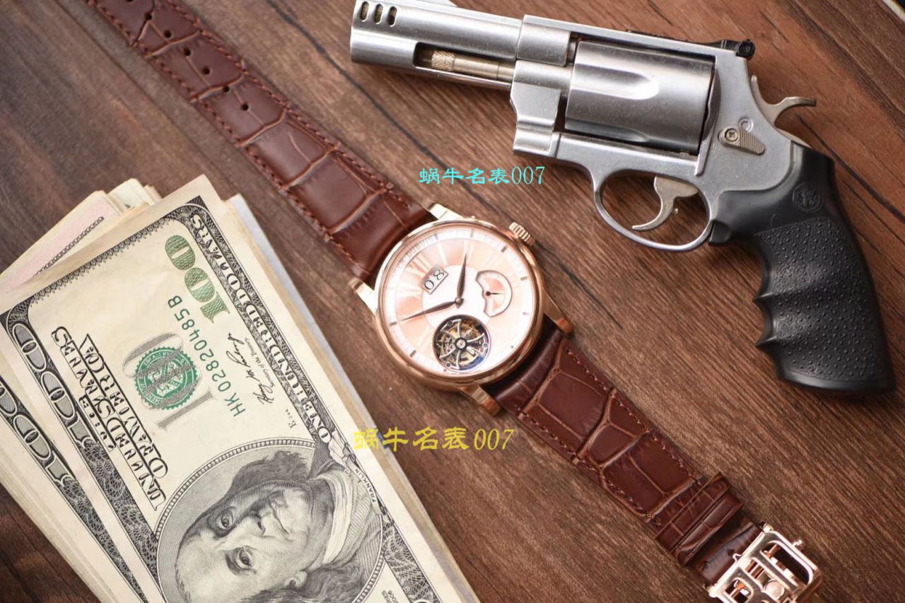   JB厂Roger Dubuis偏心陀飞轮表  罗杰杜彼HOMMAGE（致敬系列）系列RDDBHO0568腕表 / LJ036