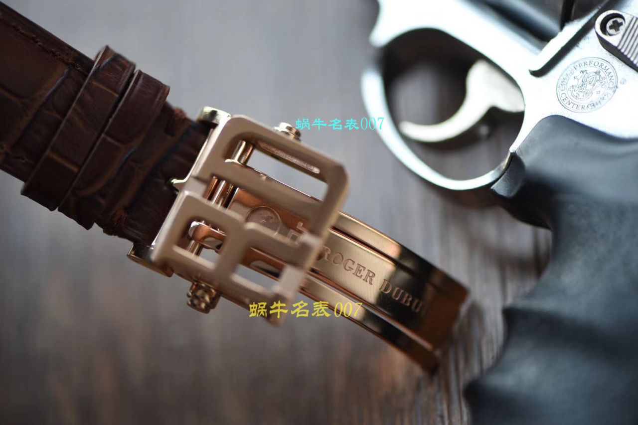   JB厂Roger Dubuis偏心陀飞轮表  罗杰杜彼HOMMAGE（致敬系列）系列RDDBHO0568腕表 / LJ036