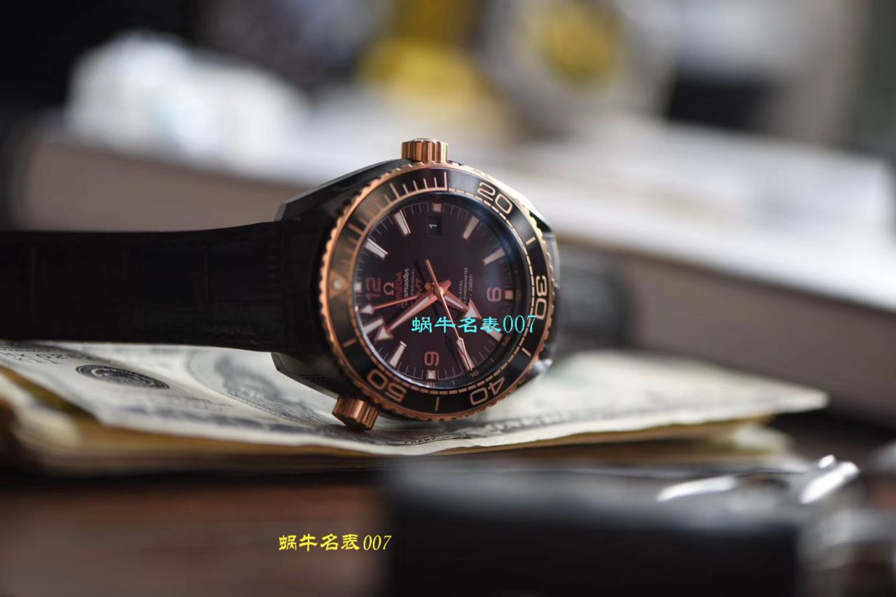 VS厂欧米茄海马深海之黑全陶瓷OMEGA手表215.63.46.22.01.001腕表 / M609
