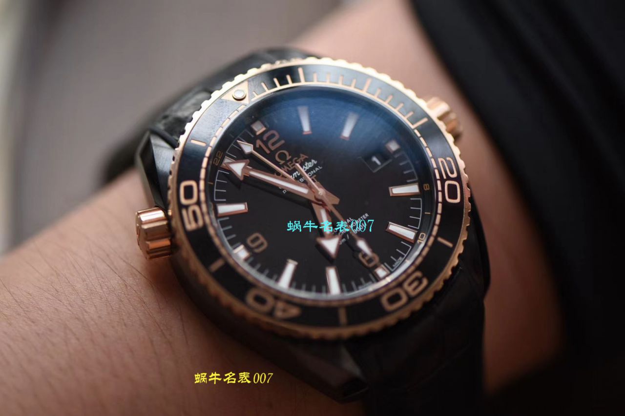 VS厂欧米茄海马深海之黑全陶瓷OMEGA手表215.63.46.22.01.001腕表 / M609