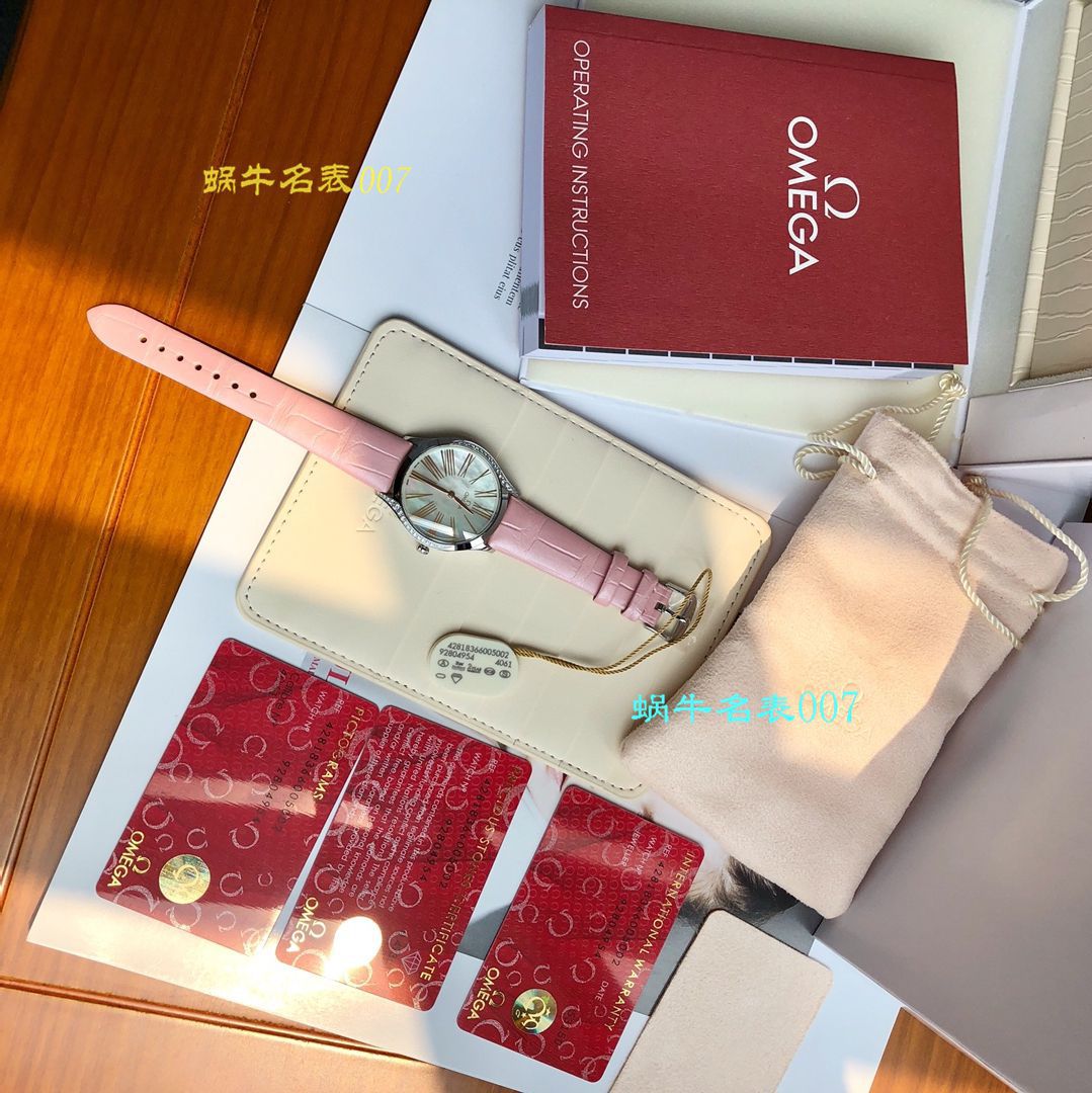   渠道原单欧米茄女表  欧米茄碟飞系列428.18.36.60.05.002腕表 / M612