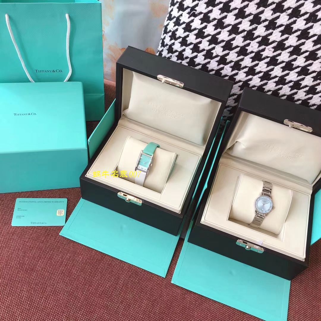   渠道定制  蒂芙尼拼面夜光手表，世界上最迷人的蓝面，tiffany blue女装腕表！ / Tiffany01