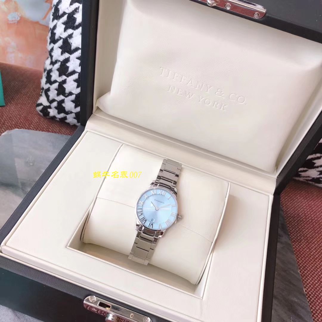   渠道定制  Tiffany蒂芙尼ATLAS系列2-Hand 腕表 29 毫米女士腕表 / Tiffany02